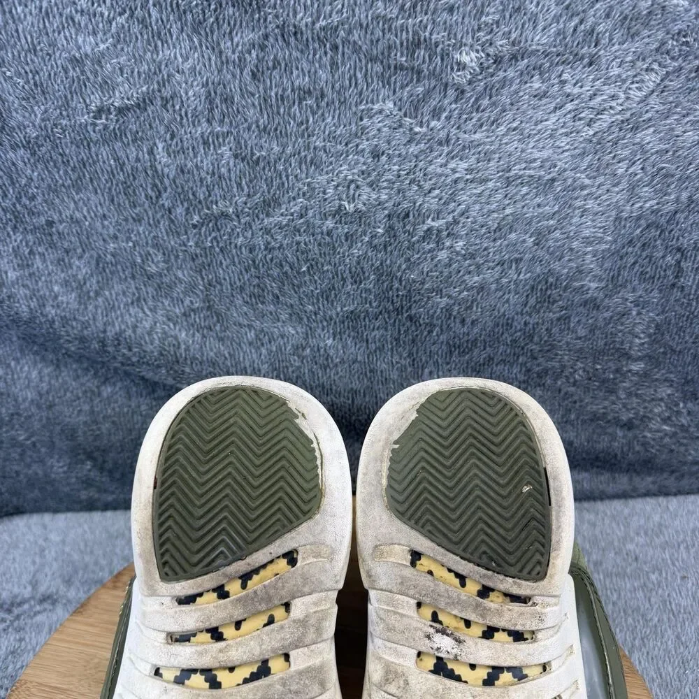 Nike 12 Retro Shoes Mens Size 8 Green Basketball Sneakers 130690-300 No Insoles